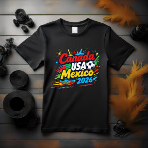 World Cup 2026 Canada-USA-Mex Shirt