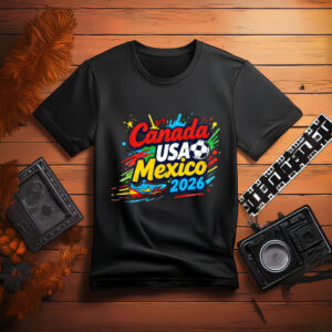World Cup 2026 Canada-USA-Mex Shirt