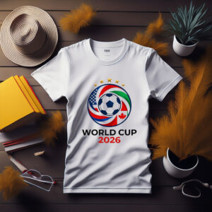 World Cup 2026 Circular Flags Shirt