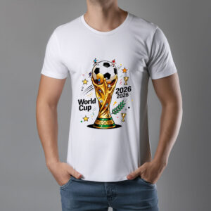 World Cup 2026 Classic Trophy Football Champion T-Shirt