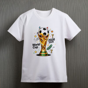 World Cup 2026 Classic Trophy Football Champion T-Shirt