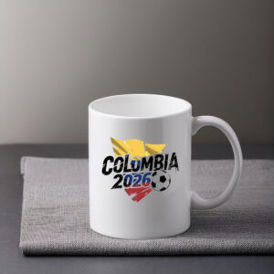 World Cup 2026 Colombia Soccer Mug