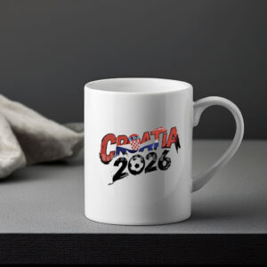 World Cup 2026 Croatia Soccer Mug