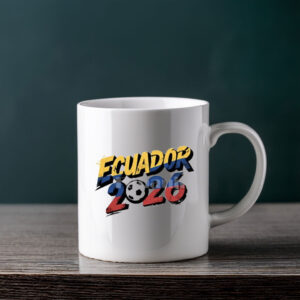 World Cup 2026 Ecuador Soccer Mug