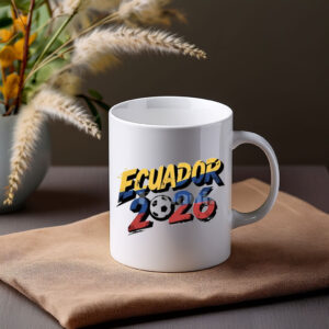 World Cup 2026 Ecuador Soccer Mug
