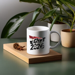 World Cup 2026 Egypt Soccer Mug