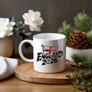 World Cup 2026 England Soccer Mug