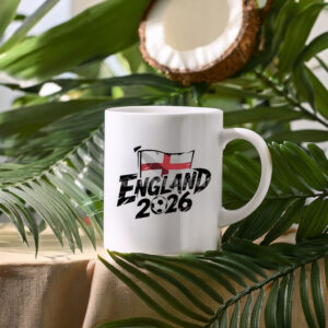 World Cup 2026 England Soccer Mug