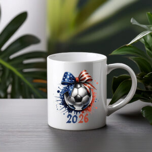 World Cup 2026 Football Mug