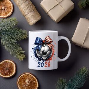 World Cup 2026 Football Mug