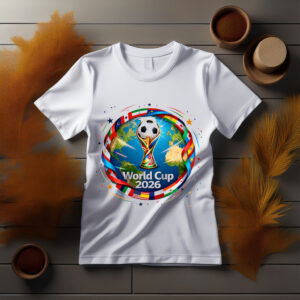 World Cup 2026 Global Nations Football Trophy T-Shirt