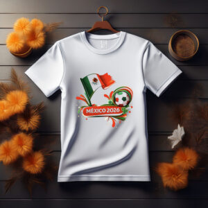 World Cup 2026 Mexico Flag Shirt