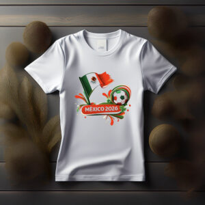World Cup 2026 Mexico Flag Shirt