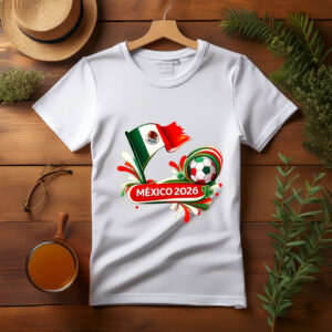 World Cup 2026 Mexico Flag Shirt