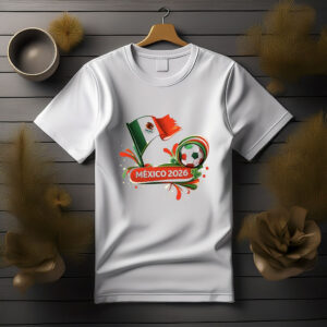 World Cup 2026 Mexico Flag Shirt