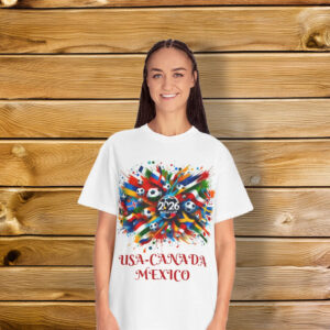 World Cup 2026 Soccer Flags T-Shirt