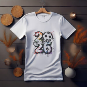 World Cup 2026 Soccer Paint Splash Shirt