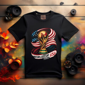 World Cup 2026 USA Canada Mexico Soccer Graphic Tee