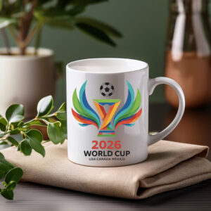 World Cup 2026 USA Canada Mexico Soccer Mug