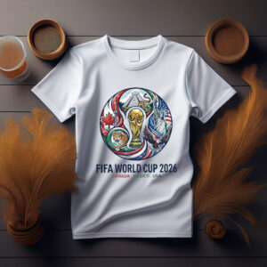 World Cup 2026 USA Canada Mexico Soccer Tee