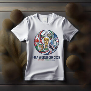 World Cup 2026 USA Canada Mexico Soccer Tee