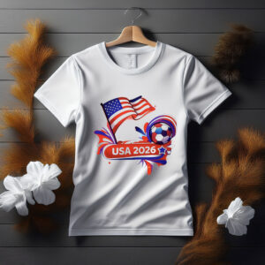 World Cup 2026 USA Flag Football Shirt