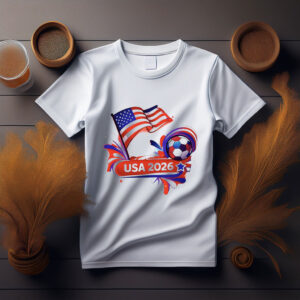 World Cup 2026 USA Flag Football Shirt