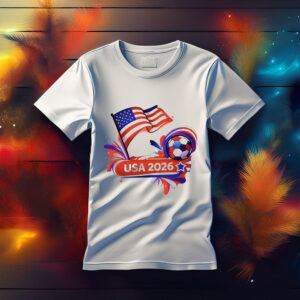 World Cup 2026 USA Flag Football Shirt