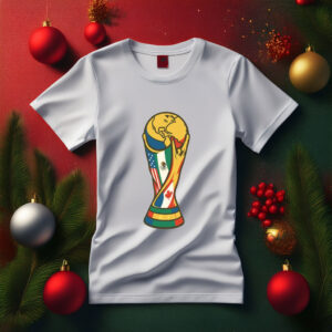 World Cup 2026 USA Mexico Canada Trophy Tee
