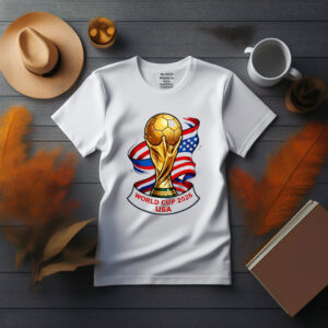 World Cup 2026 USA Ribbon Trophy Shirt