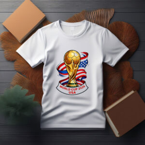 World Cup 2026 USA Ribbon Trophy Shirt
