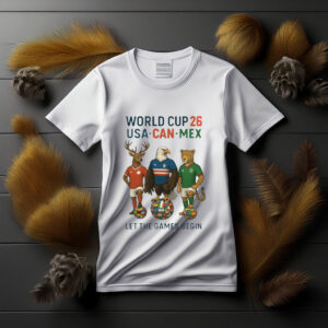 World Cup 26 Mascots Tee