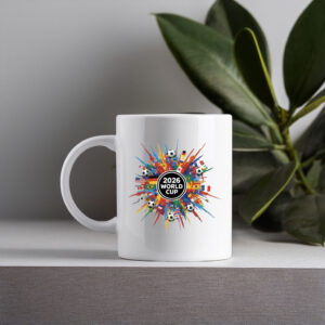 World Cup USA Canada Mexico Soccer Mug