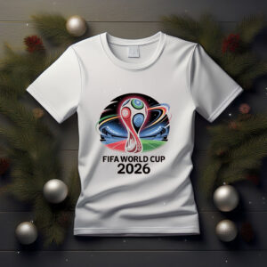 FIFA World Cup 2026 Trophy Stadium Night Match T-Shirt