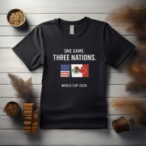 World Cup 2026 – One Game, Three Nations Shirt