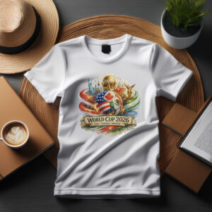 USA Canada Mexico Soccer Graphic Tee