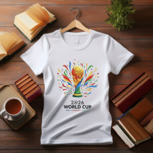 World Cup 2026 USA Canada Mexico Trophy T-Shirt