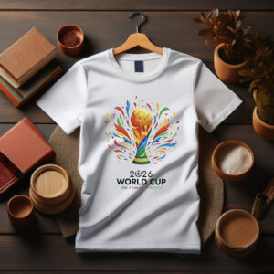 World Cup 2026 USA Canada Mexico Trophy T-Shirt
