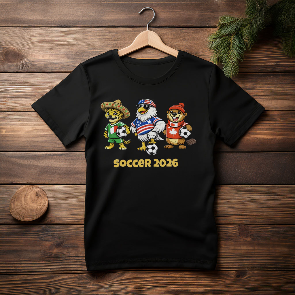 2026 World Cup Mascot Shirt