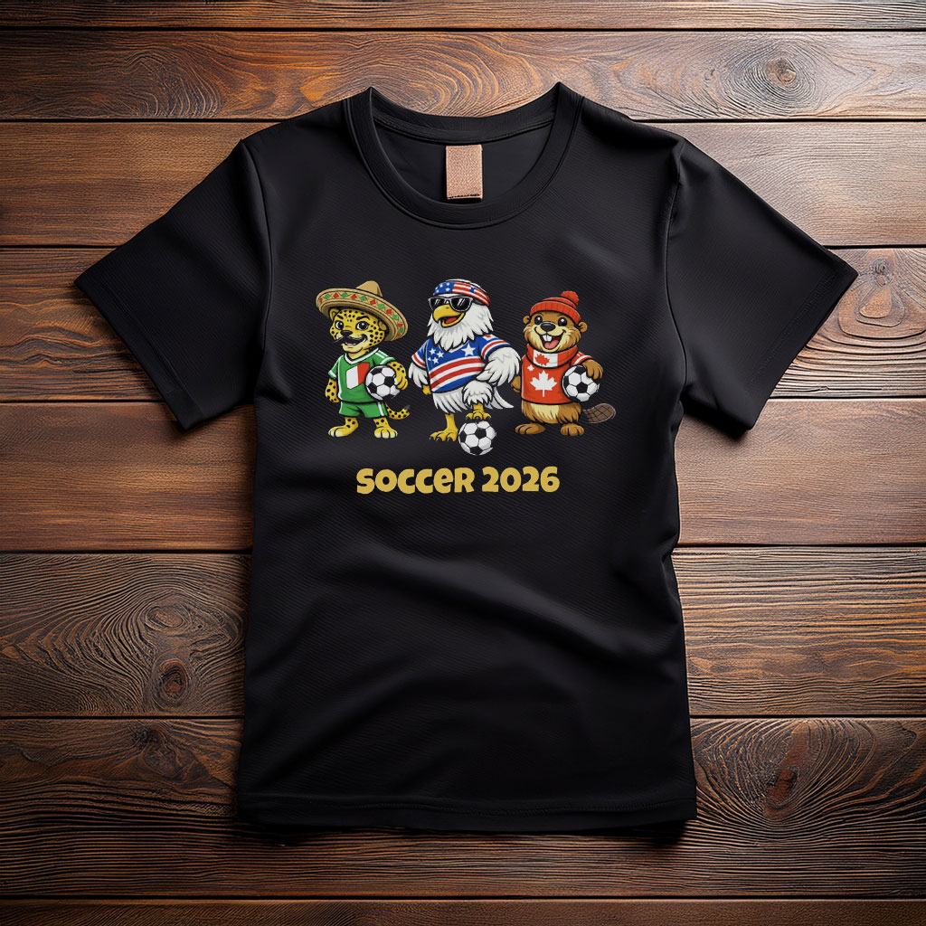 2026 World Cup Mascot Shirt