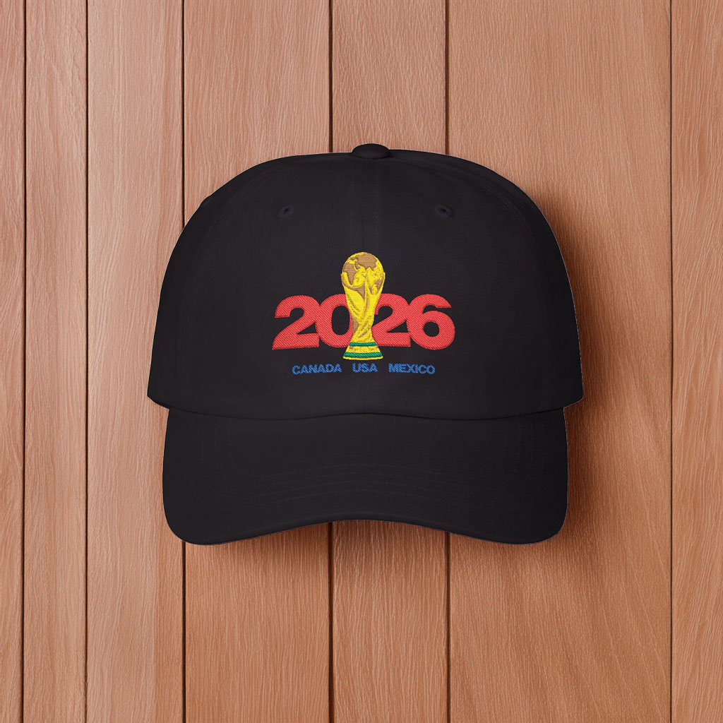 2026 World Cup Trophy Dad Cap