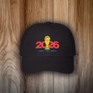 2026 World Cup Trophy Dad Cap