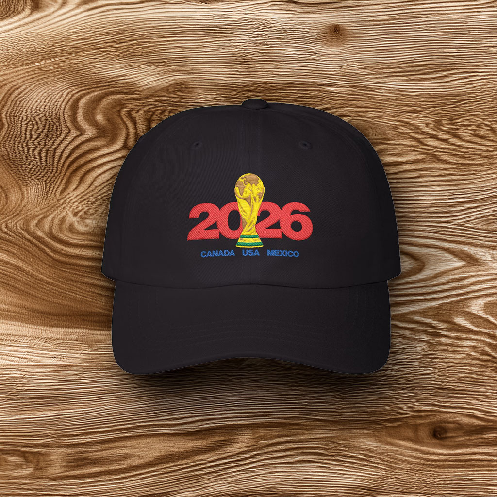 2026 World Cup Trophy Dad Cap