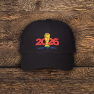 2026 World Cup Trophy Dad Cap