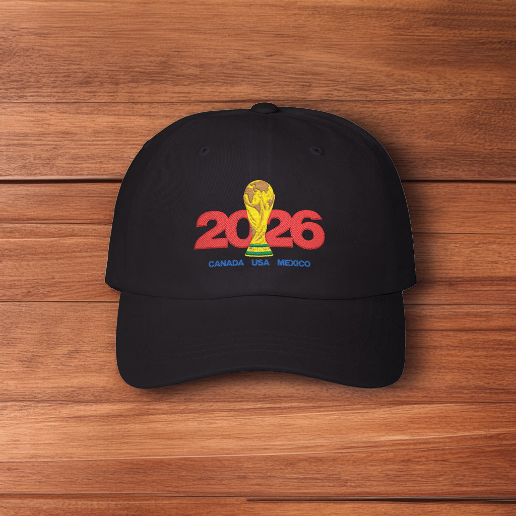2026 World Cup Trophy Dad Cap