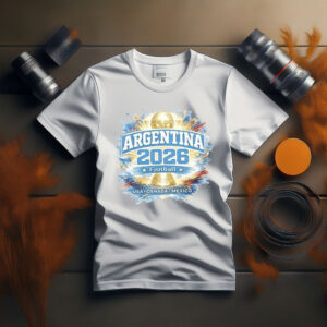 Argentina 2026 Football Championship Shirt
