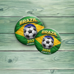 Brazil World Cup 2026 Pin
