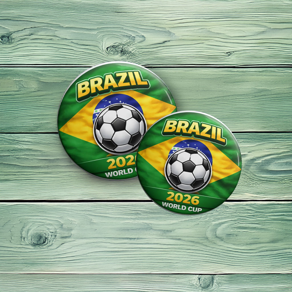 Brazil World Cup 2026 Pin