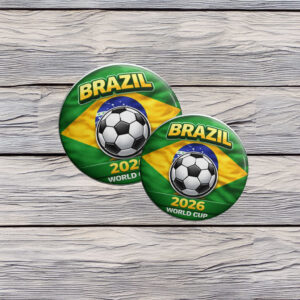 Brazil World Cup 2026 Pin
