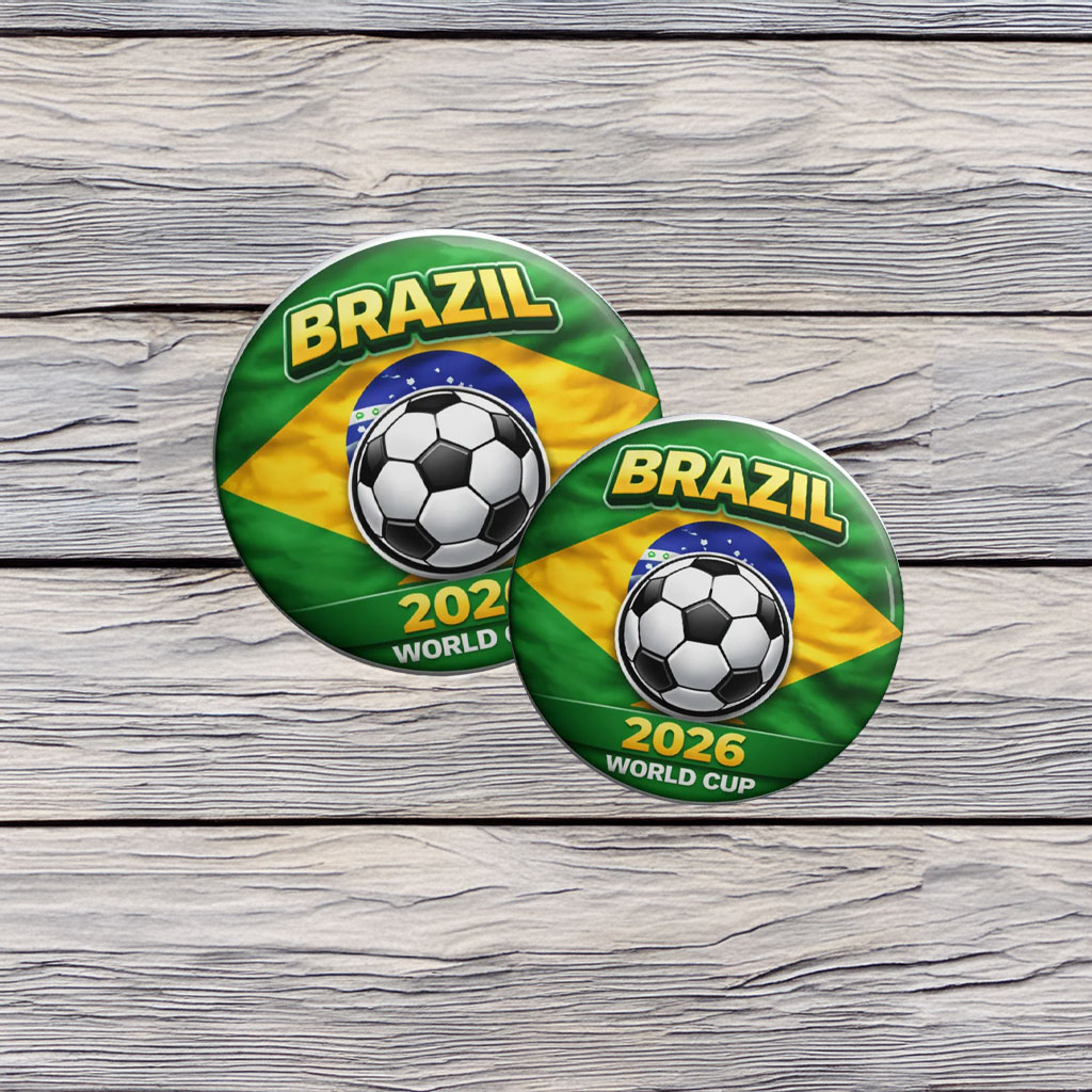 Brazil World Cup 2026 Pin